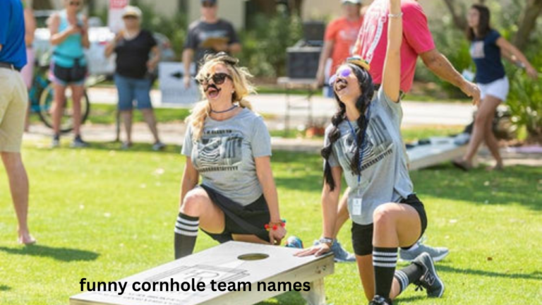 funny cornhole team names